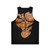 Muscular hairy chest man wearing a unisex fitness tank top - Back