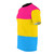 Pansexual Pride Flag Graphic T-Shirt - men left