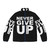Never Give Up Puffer Jacket featuring Mohamed Salah's inspiring message