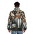 OJ Simpson Puffer Jacket with Gloves - men back