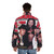 90s hip hop puffer jacket with vintage rap inspired cover design - men back