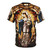 Vintage-inspired t-shirt featuring a detailed illustration of the Virgin Mary, a popular religious icon. - Back