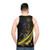 Dragonball Super Saiyan Blue Unisex Tank Top - men back