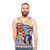 Street Sharks Unisex Tank Top with Colorful Shark Print - men