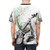 Abstract illustration of a violin on a t-shirt, perfect for music lovers and fans of expressive art - men back