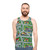 Retro Street Carpet Design Unisex Tank Top - men