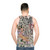 Unisex Street Art Banksy Inspired Tank Top - men back