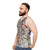 Unisex Street Art Banksy Inspired Tank Top - men side