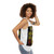Mulholland Drive unisex tank top with David Lynch's surreal cinema aesthetic - women side