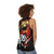 Stray game cool design unisex tank top - women back