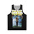 Unisex vintage tank top featuring the iconic 1960s music legend, Tiny Tim