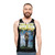 Unisex vintage tank top featuring the iconic 1960s music legend, Tiny Tim - men