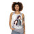 Unisex tank top with Korean drama-inspired design - women