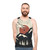 Unisex mountain inspired vinyl record tank top - men