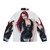 Daniel Ash Bauhaus inspired puffer jacket with watercolor design for music lovers - Back