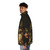 Puffer jacket featuring Rembrandt's famous painting "The Night Watch" - men side left