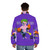 Neurotic Outsiders puffer jacket with urban streetwear design - men back