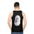 David Letterman unisex tank top - men back