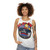 Retro snow plow unisex tank top - women