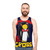 "Red Dwarf 'Mr Flibble Is Very Cross' Unisex Tank Top" - men