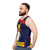 "Red Dwarf 'Mr Flibble Is Very Cross' Unisex Tank Top" - men side