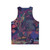 Glass Animals Zaba Unisex Tank Top with Colorful Graphics - Back