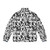 Dalmatian print puffer jacket with unique spotted pattern - Back