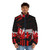 Daisy Puffer Jacket with space odyssey and artificial intelligence inspired design - men front