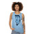 Stranger Things Erica Sinclair Unisex Blue Portrait Tank Top - women