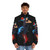 Daiki Aomine Kuroko's Basketball inspired puffer jacket - men front