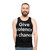 Unisex tank top with "Give Peace a Chance" design - men