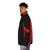 Michael Jordan puffer jacket with the number 23 - men side left