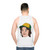 Stranger Things Dustin Netflix Unisex Tank Top - men back