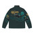 Jules Verne inspired puffer jacket with nautical and sea life elements - Back