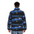 1989 Camaro IROC-Z 1LE puffer jacket with classic muscle car design - men back