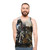 Motocross dirt biker wearing unisex tank top - men