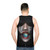 Unisex Mother Earth Graphic Tank Top - men back
