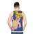 Blobby Unisex Tank Top - men back