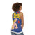 Blobby Unisex Tank Top - women back