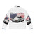 1963 Chevy Corvette Sting Ray puffer jacket with retro design - Back