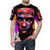 T-shirt featuring a portrait of Dr. Huey P. Newton, the African American revolutionary and co-founder of the Black Panther Party. - men front