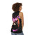 Mileena Mortal Kombat unisex pink grunge gaming tank top - women back