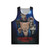 Upside down cats unisex tank top