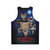 Upside down cats unisex tank top - Back