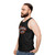 Ghostrider roller coaster unisex tank top - men side