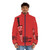 12 Angry Men inspired puffer jacket with a minimalist, vintage-inspired design - men front