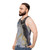 Avant-garde cubist female artist tank top - men side