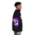 Marshmello Puffer Jacket - Wear your love for electronic dance music with this stylish and vibrant puffer jacket - men side right