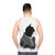 Blacksad Night City Fan Art Unisex Tank Top - men back