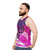 Anime inspired unisex tank top featuring Stocking Anarchy from Panty & Stocking with Garterbelt - men side